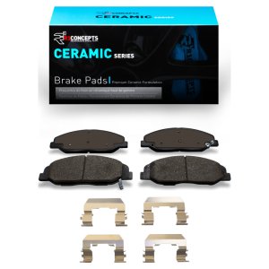Cadillac STS Brake Pads - Front - R1 Concepts - Ceramic - `08-`14